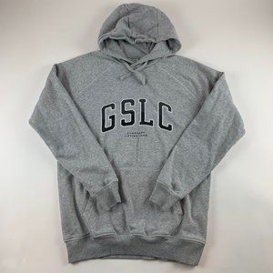 Gymshark Lifting Club GSLC Mens Gray Pullover Hoodie
